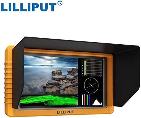 شاشة LILLIPUT Q5 مقاس 5 بوصة 1920 * 1080 شاشة عالية الدقة بالكامل مع غلاف معدني SDI HDMI متقاطع عالي الدقة لكاميرا الفيديو in Kuwait