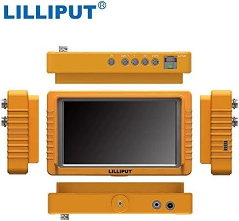شاشة LILLIPUT Q5 مقاس 5 بوصة 1920 * 1080 شاشة عالية الدقة بالكامل مع غلاف معدني SDI HDMI متقاطع عالي الدقة لكاميرا الفيديو in Kuwait