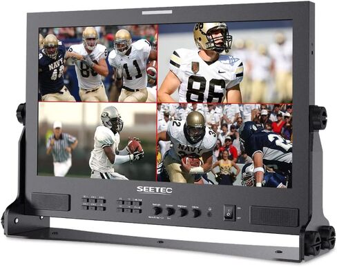 شاشة إنتاج البث SEETEC ATEM173S مقاس 17.3 بوصة متعددة الكاميرات مع شكل موجة 3D LUT HDR Waveform HDMI 4X SDI ومخرج إدخال Full HD 1920x1080 GPI Control Gynamic UMD in Kuwait