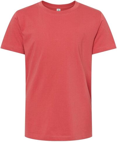 تي شيرت Soft Shirts للشباب العضوي، مقاس L، قرميدي in Kuwait