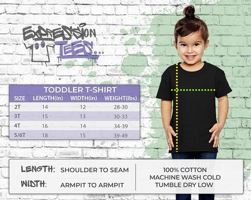 Expression Tees Distressed Bills Mafia Football ToddlerT-Shirt, Soft Cotton, Comfortable Fit in Saudi Arabia