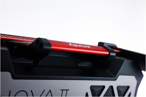 مصباح لوحة Aputure NOVA II 2x1 LED عالي الدقة - أبيض فائق السطوع قابل للضبط مع بواعث حمراء غامقة ونيلي، مقاوم للطقس IP65 (مع حقيبة صلبة متدحرجة) in Kuwait