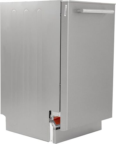 Avanti DWT18V3S Dishwasher 18-Inch Built in with 3 Wash Options and 6 Automatic Cycles, Stainless Steel Construction with Electronic Control LED Display, Low Noise Rating, Metallic in Saudi Arabia