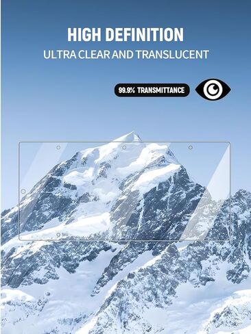 for iFLYTEK S6 AI Recorder Screen Protector 9H Tempered Glass Film Anti-Scratch Anti-Fingerprint High Sensitive, 2-Pack in Kuwait