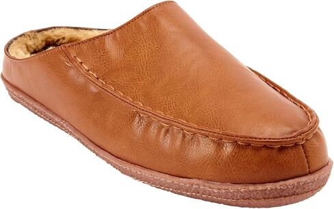 KingSize Men's Wide Width Fur-Lined Clog Slippers in Saudi Arabia