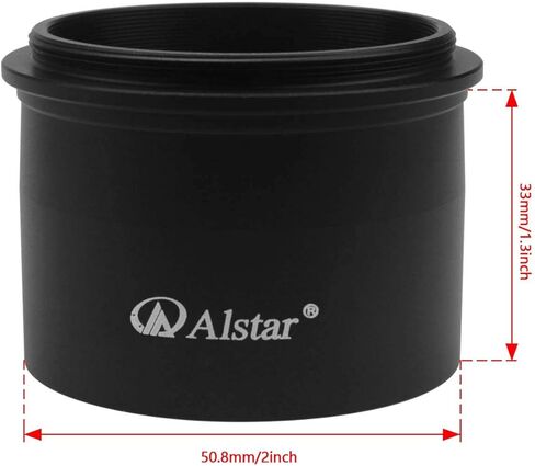 مجموعة أنبوب تمديد Alstar Astronomical 2 بوصة/M48 8 مم 10 مم 20 مم 30 مم - حزمة مع - محول كاميرا بؤري T-2 مقاس 2 بوصة in Kuwait