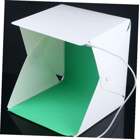 20cm Mini Photo Tent LED Lighting Portable Foldable Photography Soft Light Tent Shooting Prop for Small Products in Kuwait