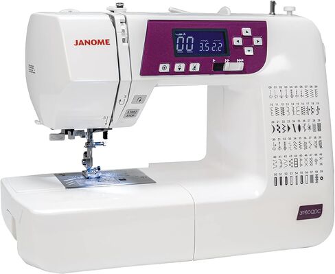 Janome 3160QDC-G حزمة اللحف والخياطة المحوسبة-تشمل مجموعة لحاف المكافآت (حتى قدم التغذية ، القدم المفتوحة القدمين ، القدمين 1/4 بوصة وأكثر) in Kuwait