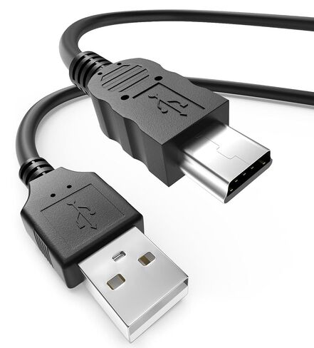 كابل USB صغير بديل لشاحن كاميرا Canon IFC-500U، IFC-400PCU، IFC-300PCU، IFC-200U متوافق مع كابل كاميرا Canon Digital SLR EOS/EOS Rebel/PowerShot، Nikon D3100/D700/D610 - 3.3FT in Kuwait