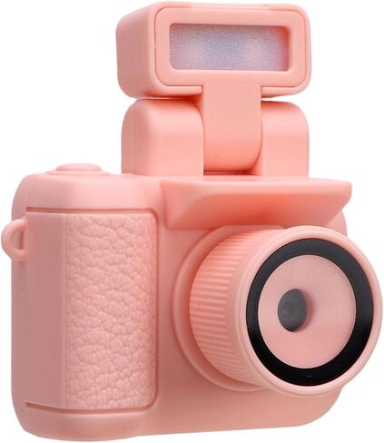 Fabater Keychain Camera, 1080P HD Video Retro Digital Camera, Mini Portable with 32GB Memory Card Built in LED Flash for School Events Family Gatherings (Pink) in Saudi Arabia