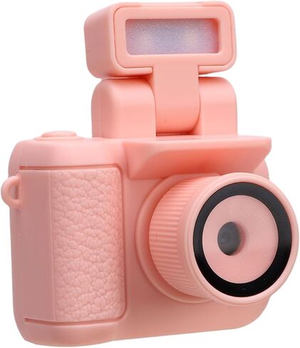 Fabater Keychain Camera, 1080P HD Video Retro Digital Camera, Mini Portable with 32GB Memory Card Built in LED Flash for School Events Family Gatherings (Pink) in Saudi Arabia