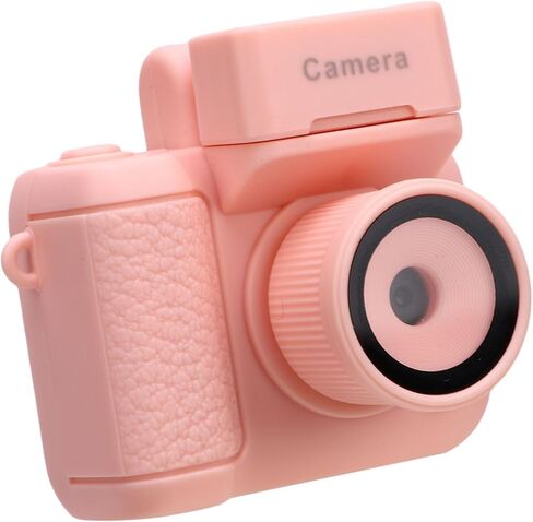 Fabater Keychain Camera, 1080P HD Video Retro Digital Camera, Mini Portable with 32GB Memory Card Built in LED Flash for School Events Family Gatherings (Pink) in Saudi Arabia