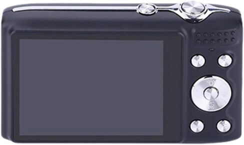 كاميرا رقمية Generic D600 4K محمولة خفيفة الوزن وتكبير 16X مرشحات تجميل وشاشة 2.88 بوصة مدمجة للتصوير الفوتوغرافي أثناء السفر مدونة فيديو in Kuwait