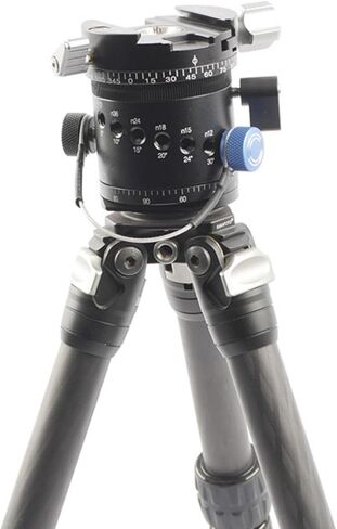 Professional Tripod Head Quick Release Plate Panoramic Indexing Rotators 10Click Stops Unisex Aluminum Alloy Panoramic Indexing Head in Kuwait