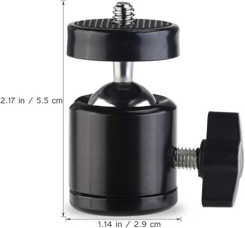 Mcoplus Tripod DSLR Ball Head, Swivel Camera Mount for Camera/Camcorder/Lighthouses/HTC Vive/Oculus Rift Sensor.. in Kuwait