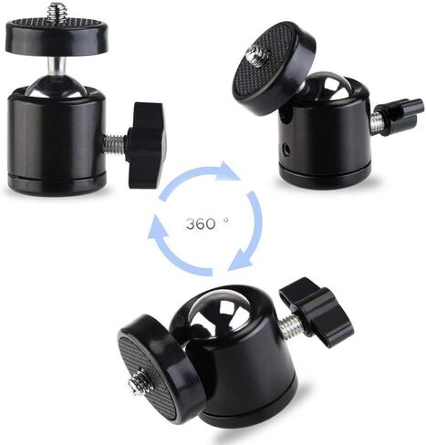 Mcoplus Tripod DSLR Ball Head, Swivel Camera Mount for Camera/Camcorder/Lighthouses/HTC Vive/Oculus Rift Sensor.. in Kuwait