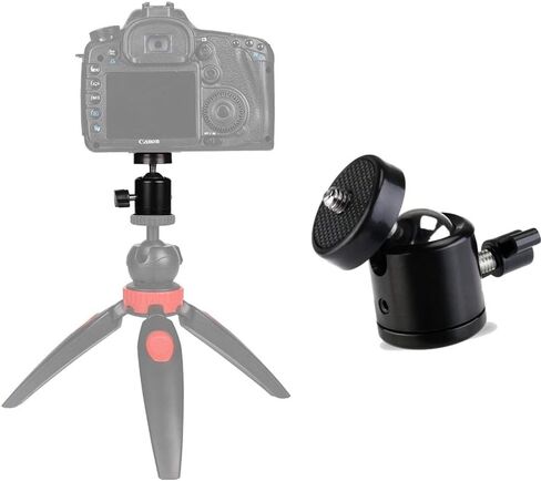 Mcoplus Tripod DSLR Ball Head, Swivel Camera Mount for Camera/Camcorder/Lighthouses/HTC Vive/Oculus Rift Sensor.. in Kuwait