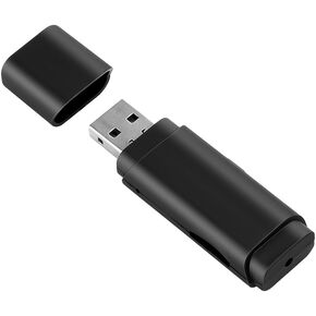 1080P Hidden Camera USB Flash Drive with Free 128GB Card – Mini Spy Camera, Loop Recording & Motion Detection, Portable Video Recorder for Home, Office, Meeting, Security (128GB Memory Card) in Kuwait