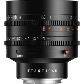 TTArtisan 50mm T2.1 Dual Bokeh Cine Lens, MF Full Frame Large Aperture Mirrorless Cameras Lens (Z Mount) in Saudi Arabia