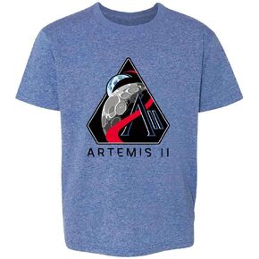 تي شيرت Pop Threads NASA Artemis II Program Mission Patch للأطفال الصغار والبنات والصبيان in Kuwait