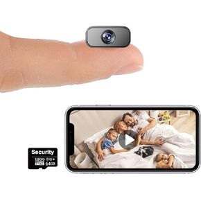 【Free 64G】4KHD Wireless Wifi Ultra Mini Battery Camera-Compact Tiny Security Cameras,No Need Wifi Camera with Night Vision & Motion Detection,Nanny Cam for Home,Office,Baby Monitor,Pet Monitoring in Kuwait
