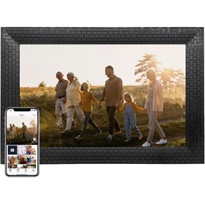 10.1 Inch WiFi Digital Picture Frame,Effortlessly Secure & Private Sharing,IPS Touch Screen, 16GB,Invite Family via Uhale App,Gift for Mother's Day, Parents, Grandparents in Kuwait