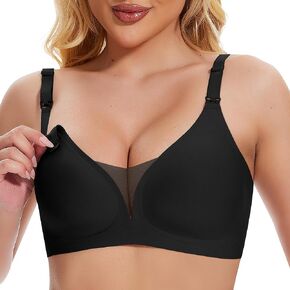 Werena Nursing Bras for Breastfeeding Wireless Maternity Bra for Pregnancy Seamless Soft Sleep Jelly Bralette in Kuwait