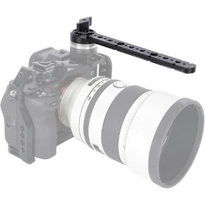 NICEYRIG Rosette Mount Extension Rail، الإفراج السريع المضادة للإيقاف الناتو السكك الحديدية لتركيب EVF، الذراع السحري، حامل الهاتف - 635 in Kuwait
