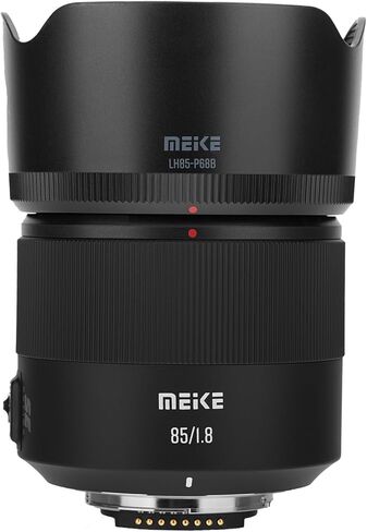 Meike 85mm f1.8 SE II Full Frame STM High Resolution 8K Auto Focus Medium-telephoto Lens Fixed Prime Portrait Lenses for Nikon APS-C Cameras D610 D750 D780 D810 D850 D3300 D3500 D5100 D5200 D7100 in Kuwait