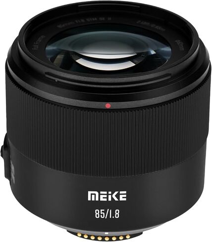 Meike 85mm f1.8 SE II Full Frame STM High Resolution 8K Auto Focus Medium-telephoto Lens Fixed Prime Portrait Lenses for Nikon APS-C Cameras D610 D750 D780 D810 D850 D3300 D3500 D5100 D5200 D7100 in Kuwait