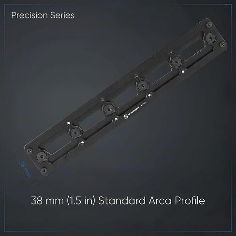 MLOK Arca Rail Adapter, Quick Release Dovetail Plate Compatible with Arca-Swiss & RRS Tripod Heads, CNC Aluminum Bipod & Tripod Mount for Hunting (ML-220) in Kuwait