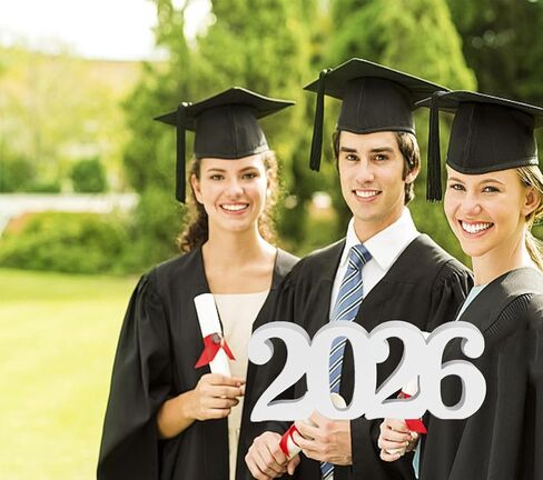 2026 Sign Gradutaion Decorations, 2026 Wooden Senior Photo Backdrops 2026 Table Centerpiece Sign for Graduation Decor in Kuwait