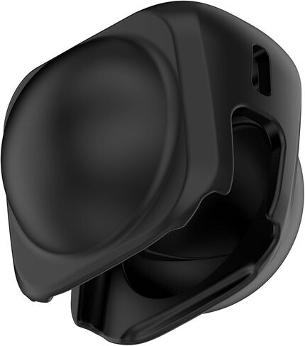 LOKEKE متوافق مع واقي غطاء عدسة Insta360 X5، غطاء حماية من السيليكون متوافق مع Insta360 X5 Len (أسود) in Kuwait