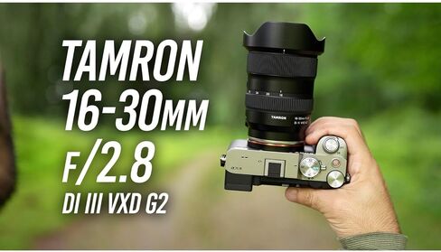مجموعة عدسات Tamron مقاس 16-30 مم F/2.8 Di III VXD G2 المتوافقة مع حامل E (إطار كامل) مع مجموعة مرشح Tiffen + حافظة غطاء العدسة + مجموعة تنظيف + قطعة قماش للتنظيف (5 قطع) in Kuwait