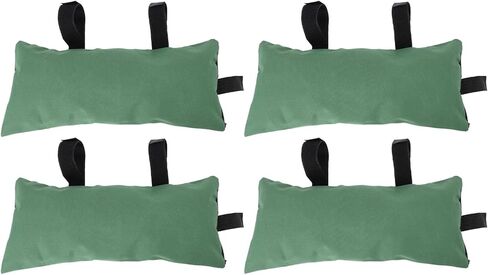 Srliya Flood Sand Bag, Thickened Reusable Zipper Closure Flood Barrier Sandbag with Enhanced Protective Effect for Door Window Control Sewage Mudslides (Green) in Kuwait