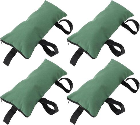 Srliya Flood Sand Bag, Thickened Reusable Zipper Closure Flood Barrier Sandbag with Enhanced Protective Effect for Door Window Control Sewage Mudslides (Green) in Kuwait