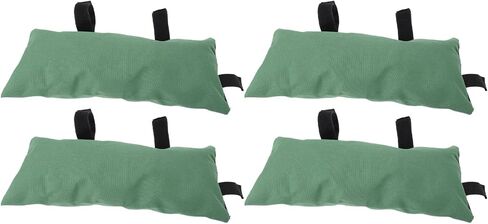Srliya Flood Sand Bag, Thickened Reusable Zipper Closure Flood Barrier Sandbag with Enhanced Protective Effect for Door Window Control Sewage Mudslides (Green) in Kuwait