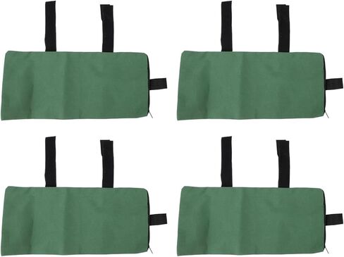 Srliya Flood Sand Bag, Thickened Reusable Zipper Closure Flood Barrier Sandbag with Enhanced Protective Effect for Door Window Control Sewage Mudslides (Green) in Kuwait