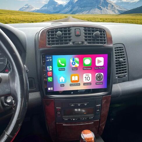 10" Android 13 Car Stereo Radio for Cadillac CTS 2003-2007 Head Unit with Wireless Carplay Android Cadillac SRX Radio 2004-2008 Screen Bluetooth Double Din Stereo GPS FM RDS AHD Backup Camera 2+32G in Saudi Arabia
