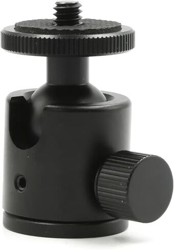 REFLEX CAMERA Metal Desk C-Clamp with Mini Ball Head 360° Rotation 1/4"-20 Screw Mount for DSLR Camera, Smartphone, LED Lights & More. Stable Camera & Phone Mount for Photography & Live Streaming in Kuwait