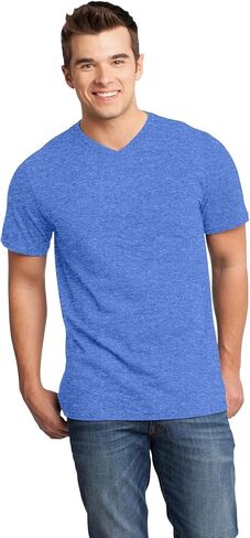 District - Young Mens Very Important Tee V-Neck. DT6500 in Saudi Arabia