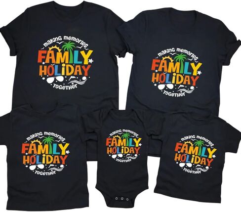2026 Family Cruise Shirts Plus Size Tops Holiday Matching Shirt Making Memories Together Cruise Ship Tees in Kuwait