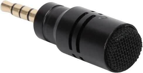 ciciglow Mini Microphone Portable 3.5mm Jack Plug High Sensitive for Mobile Phone Tablet Camera Users (3.5 Four-Pole Mono Direct Plug) in Kuwait