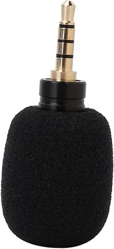 ciciglow Mini Microphone Portable 3.5mm Jack Plug High Sensitive for Mobile Phone Tablet Camera Users (3.5 Four-Pole Mono Direct Plug) in Kuwait