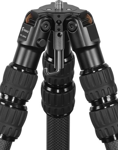 FANAUE Carbon Fiber Tripod with 3/8" Screw Professional Camera Tripod, Bowl Tripods Heavy Duty Camera Stand for for Photography, Hunting, Shooting, Glassing, and Outdoors in Kuwait