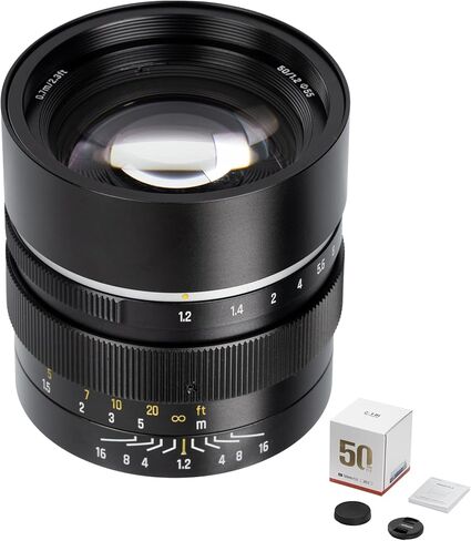 7 حرفيين 50 ملم F1.2 APS-C عدسات كاميرا بتركيز يدوي لكاميرات نيكون Z Mount Z6 Z7 Z6II Z7II Zfc in Kuwait