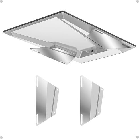 Stainless Steel Mount for Starlink Performance Gen 3, Low Profile Flat Adapter for Performance Dish V3, Heavy Duty Weatherproof Roof Kit for RV, Van & Boat in Kuwait