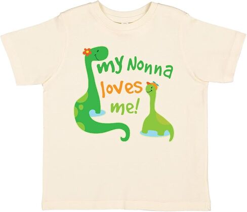 inktastic My Nonna Loves Me Grandson Toddler T-Shirt in Kuwait