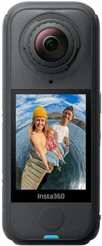 Insta360 X4 Air - كاميرا خفيفة الوزن 165 جرام 8K 360، تأثير عصا سيلفي غير مرئية، عدسات قابلة للاستبدال، التصوير أولاً والإطار لاحقًا، واقي الرياح المدمج، تثبيت حالة التدفق، تطبيق مدعوم بالذكاء الاصطناعي in Kuwait