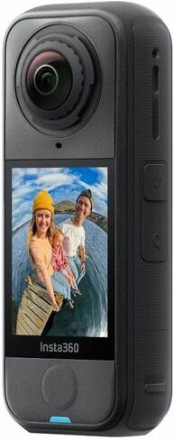 Insta360 X4 Air - كاميرا خفيفة الوزن 165 جرام 8K 360، تأثير عصا سيلفي غير مرئية، عدسات قابلة للاستبدال، التصوير أولاً والإطار لاحقًا، واقي الرياح المدمج، تثبيت حالة التدفق، تطبيق مدعوم بالذكاء الاصطناعي in Kuwait